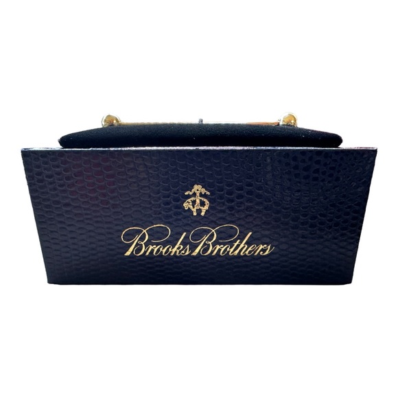 BROOKS BROTHERS GOLDTONE COLLAR BAR (NIB) - Picture 4 of 7